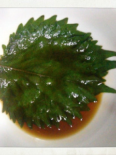 大葉の醤油漬け-レシピのメイン写真