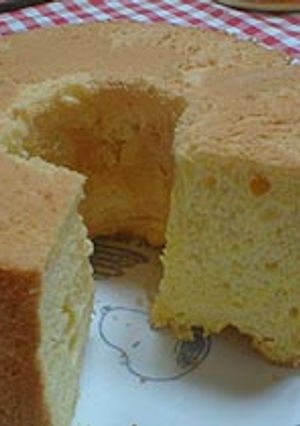かぼちゃのシフォンケーキ-レシピのメイン写真