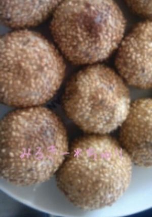 簡単＊胡麻団子-レシピのメイン写真