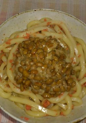 納豆うどん-レシピのメイン写真