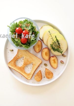 ■型抜き de かわいいトースト■-レシピのメイン写真