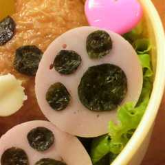 รูปของ キャラ弁＊スキマに肉球＊