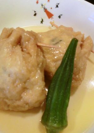 ✿おあげさんの肉詰め✿-レシピのメイン写真