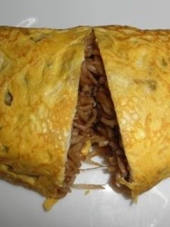 オム焼きそば-レシピのメイン写真