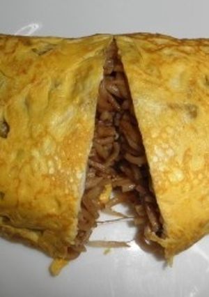 オム焼きそば-レシピのメイン写真