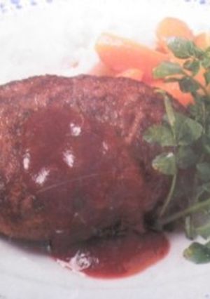 ハンバーグステーキ-レシピのメイン写真