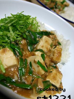 麻婆ツナ豆腐-レシピのメイン写真