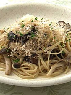 隠し味は昆布茶できのこパスタ-レシピのメイン写真