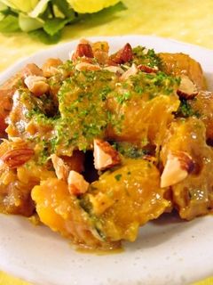 南瓜(野菜)のソース&スキムミルク和え-レシピのメイン写真