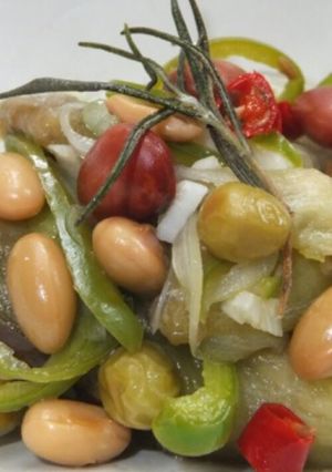 お豆となすのマリネ-レシピのメイン写真