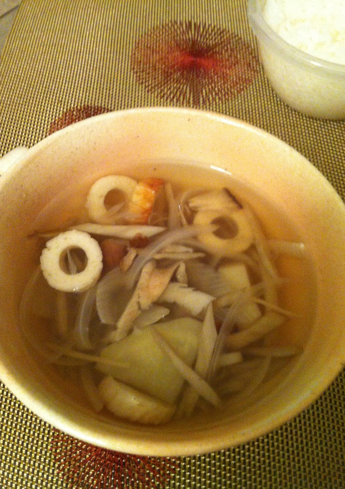 ごぼうとちくわの和風スープ-レシピのメイン写真