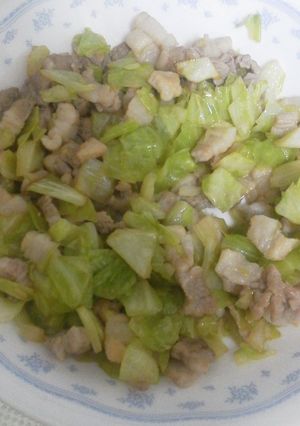 豚肉とキャベツのバター醤油炒め-レシピのメイン写真