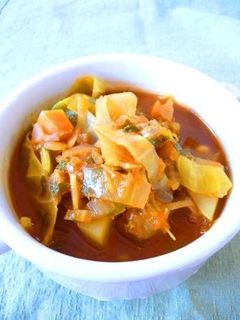 野菜と豆のトマトカレースープ-レシピのメイン写真