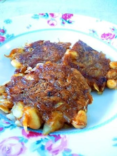 大豆とじゃがいものもっちり味噌お焼き-レシピのメイン写真