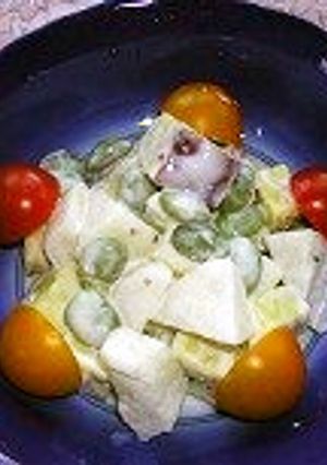 宮城旬野菜。秋の彩りサラダ-レシピのメイン写真