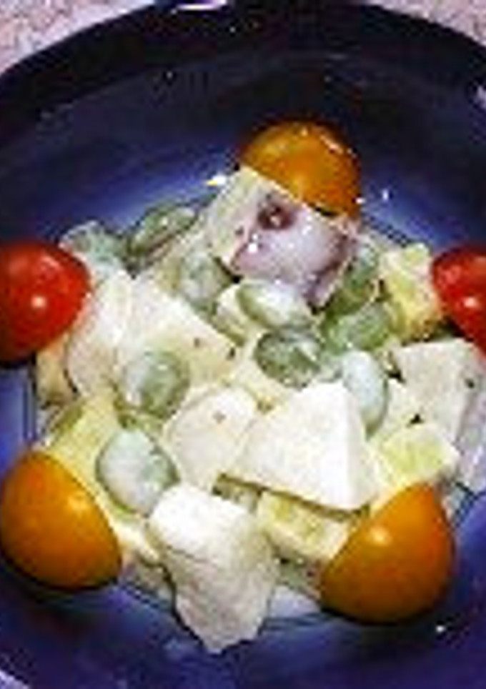宮城旬野菜。秋の彩りサラダ-レシピのメイン写真