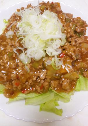 厚あげの豚挽肉ピリ辛あんかけのせ-レシピのメイン写真