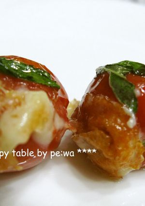 たこ焼き機でイタリアン！！-レシピのメイン写真