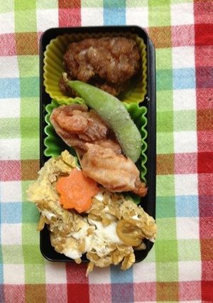 お弁当に♪レンジde焼きそば卵-レシピのメイン写真