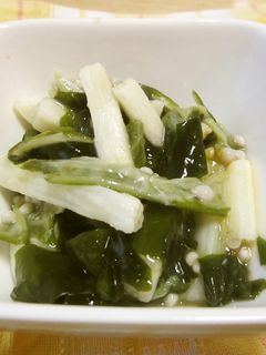 山芋とわかめの酢の物-レシピのメイン写真