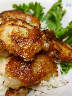 鶏のにんにく塩麹焼き-レシピのメイン写真