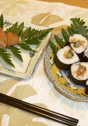 ふぐの子お寿司-レシピのメイン写真