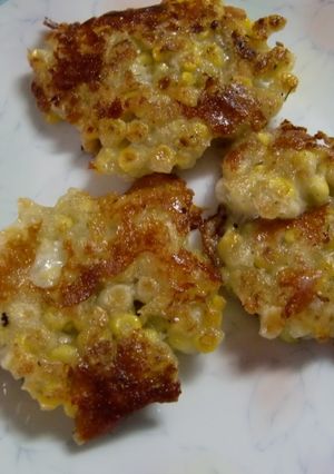 コーンのお焼き-レシピのメイン写真
