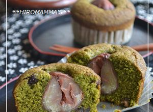 栗の渋皮煮の抹茶パウンドケーキ-レシピのメイン写真
