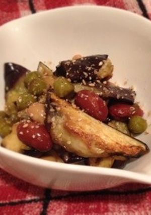 豆づくし茄子-レシピのメイン写真