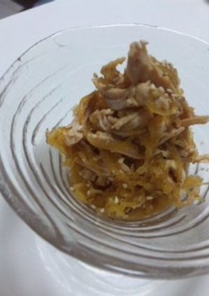 そうめんカボチャとササミ中華和え-レシピのメイン写真