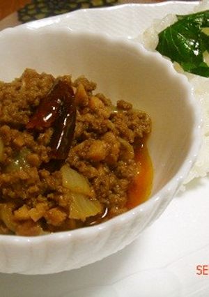 レンジで出来る！こく旨キーマカレー-レシピのメイン写真