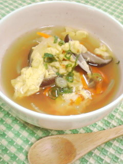 お野菜と卵のあっさりスープ-レシピのメイン写真
