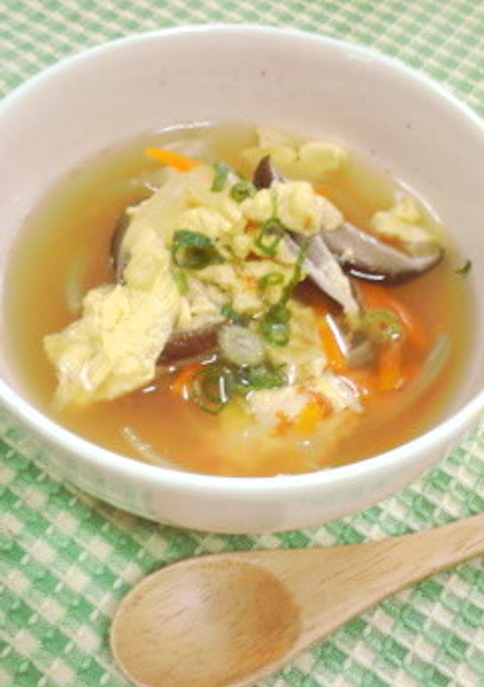 お野菜と卵のあっさりスープ-レシピのメイン写真