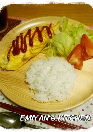 豚こま肉入りまんぷくオムレツ-レシピのメイン写真