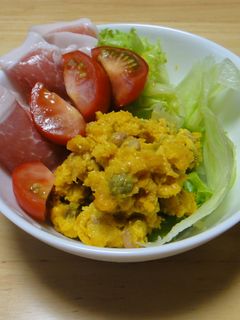 かぼちゃサラダ-レシピのメイン写真