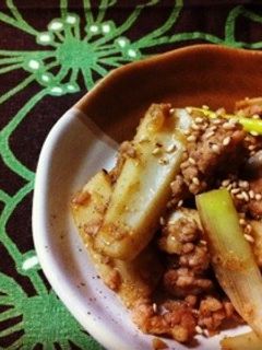 れんこん胡麻そぼろ☆-レシピのメイン写真