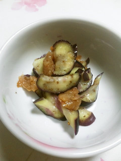 茄子の梅和え♪-レシピのメイン写真