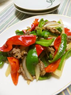 ピーマンと牛肉のオイスター炒め-レシピのメイン写真