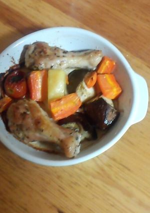 鶏の手羽元オーブン焼き-レシピのメイン写真