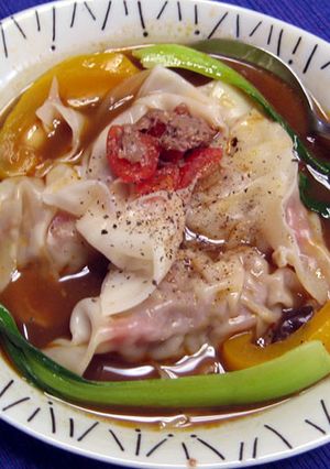 カレー風味のプチトマト水餃子-レシピのメイン写真