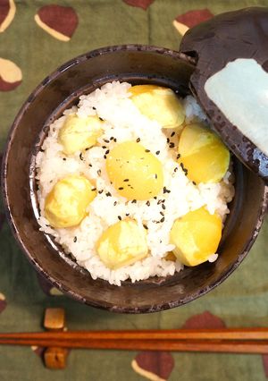 ほっこり＊秋の栗ごはん-レシピのメイン写真
