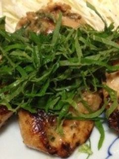 鶏胸肉の塩麹味噌焼き-レシピのメイン写真