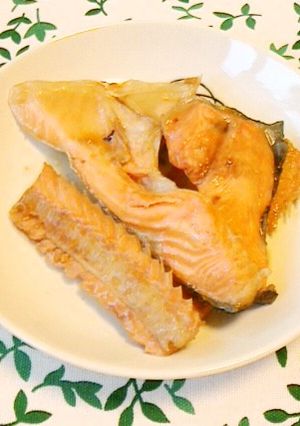 フライパンde鮭アラ煮-レシピのメイン写真