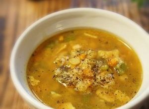 押し麦のカレースープ✿たっぷり生姜風味-レシピのメイン写真