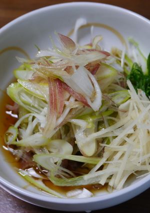 焼き茄子と香味野菜のサラダ仕立て-レシピのメイン写真