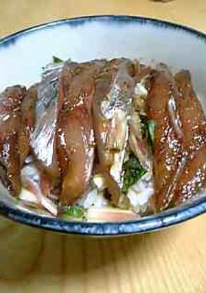 アジのづけ丼柚子胡椒風味-レシピのメイン写真