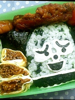 キャラ弁 サボさん!!-レシピのメイン写真