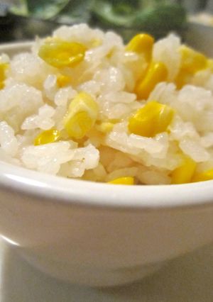 炊飯器任せでトウモロコシご飯-レシピのメイン写真