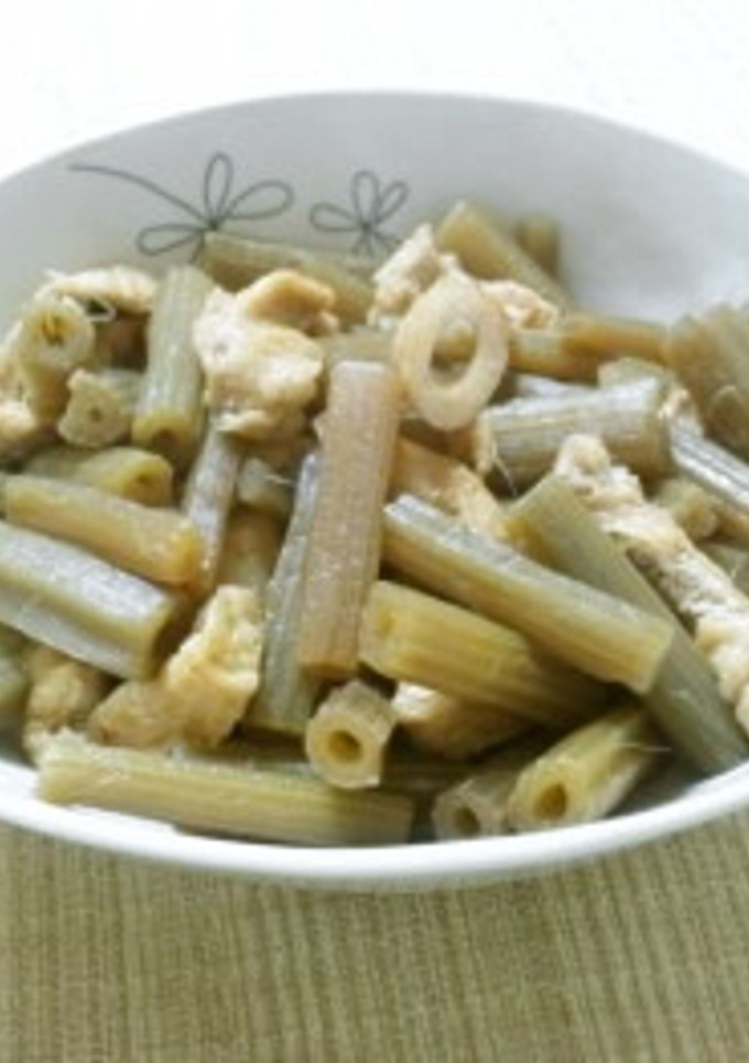 フキと油揚げの煮物-レシピのメイン写真