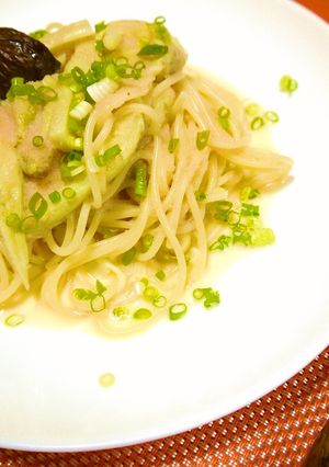 焼きナスの明太子バターパスタ-レシピのメイン写真
